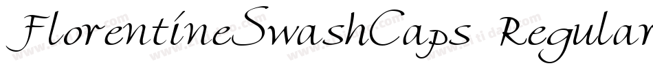 FlorentineSwashCaps Regular字体转换